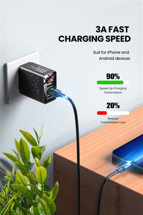 Sourcingasia Elough 48W USB Şarj Aleti Hızlı Şarj 3 0 Fiyatı