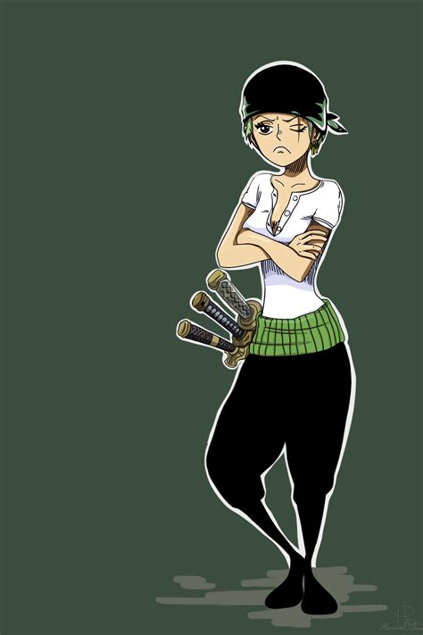 Gender Bent Zoro My Artwork Ronepiece