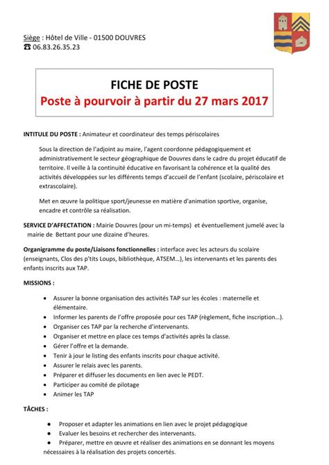 Exemple De Lettre De Motivation Pour Atsem Laboitecv Fr