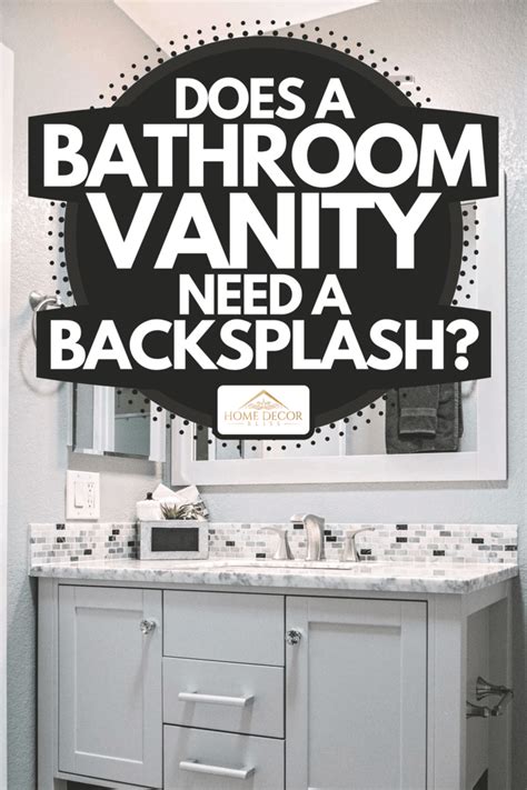 Staggering Ideas Of Bathroom Vanity Backsplash Alternatives Ideas