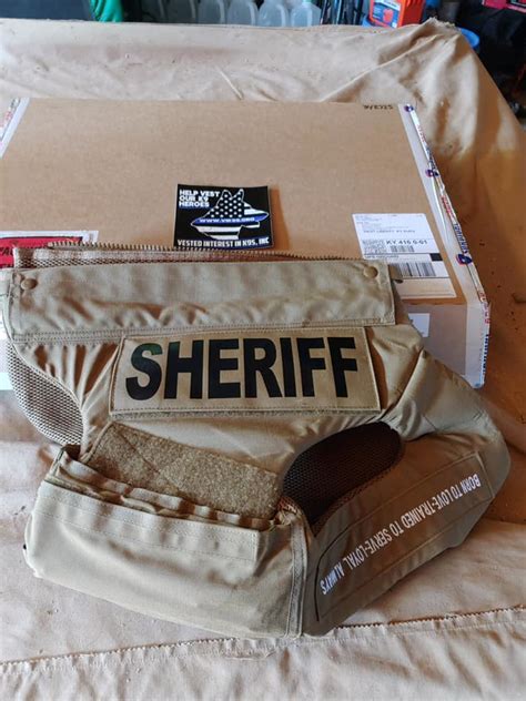 Morgan County Sheriffs K9 Unit Receives Body Armor Donation Abc 36 News