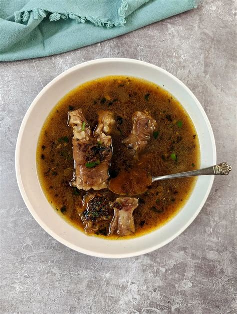 Mutton Paya Soup Recipe Paya Shorba