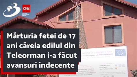 M Rturia Fetei De Ani C Reia Edilul Din Teleorman I A F Cut Avansuri