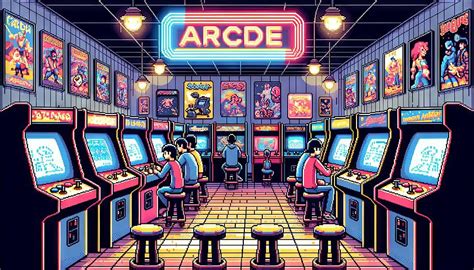 Blast from the Past. Retro Arcade Pixel Art Digital Art by Milan Saberl ...