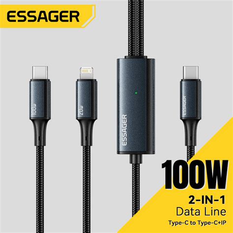 Essager W C P Usb C Lo I C Chi U S Ng Pd Nhanh Ch Ng S C D