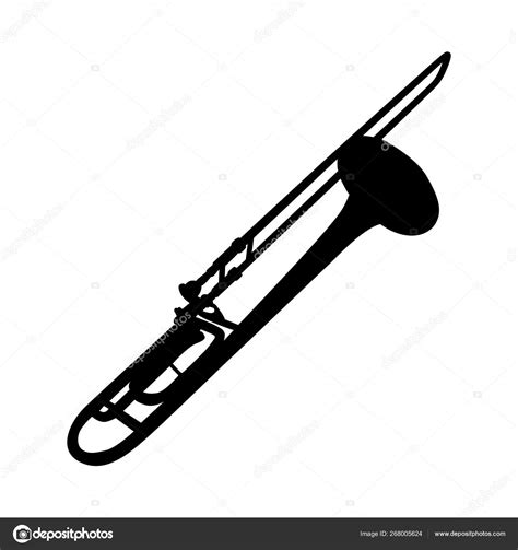 Trombone Silhouette