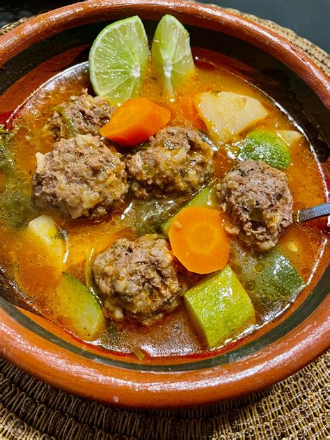 Caldo De Alb Ndigas Easy Recipes