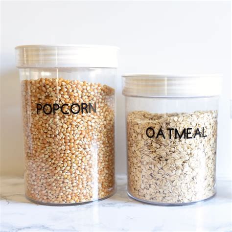 Get Organized with These Easy Pantry Labels