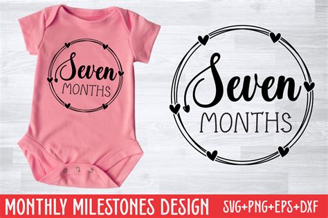 Baby Monthly Milestone Svg Graphic By Craftart Creative Fabrica