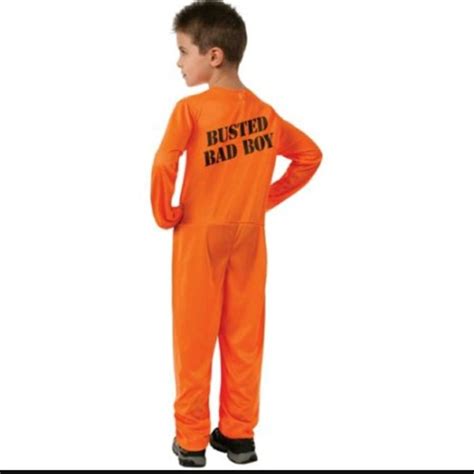 Convict Prisoner Child Costume