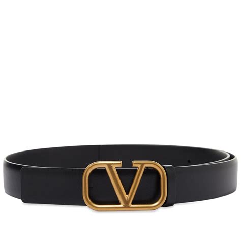 Valentino V Logo Buckle Belt Valentino