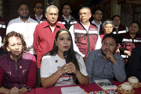 Tonantzin Fernández lidera encuestas en San Pedro Cholula