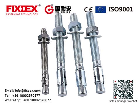 China M10 Wedge Anchor Bolt Manufacturers And Suppliers Fixdex