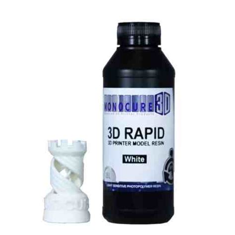 Monocure Rapid White Resin • 3d Printer Store