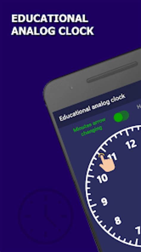 Educational analog clock para Android - Descargar