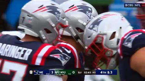 New England Patriots Vs New York Jets Highlights 1st Qtr Hd Nfl Week