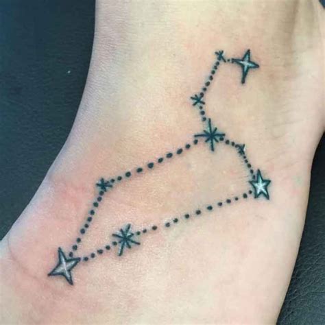 25 Leo Constellation Tattoo Designs Ideas And Meanings Tattoo Me Now