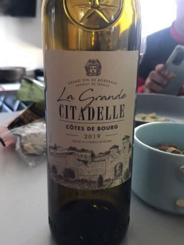 2019 La Grande Citadelle Côtes de Bourg Vivino US