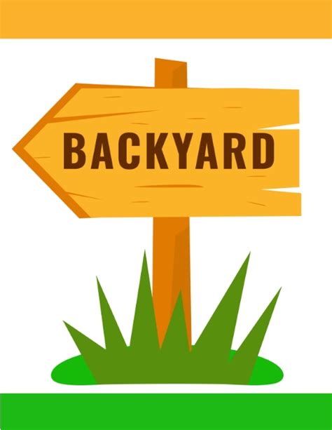 Yard Signs Poster Template | PosterMyWall