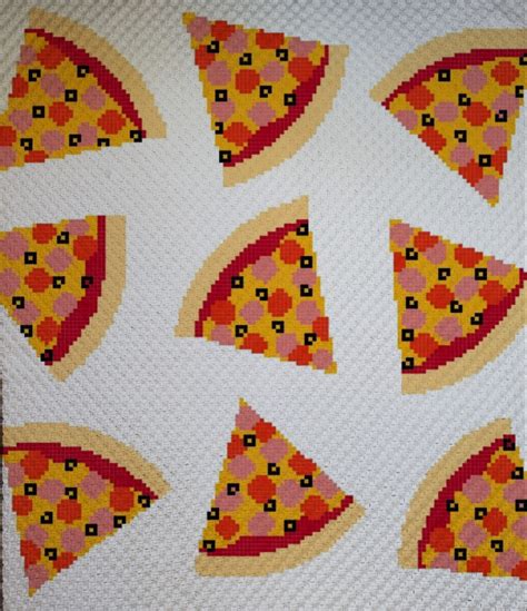 Pizza Pattern Graph Highland Hickory Designs