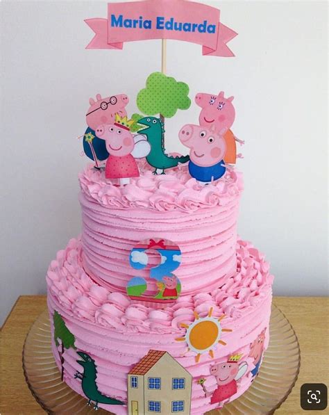 George Y Peppa Pig Toppers Para Tartas Tortas Pasteles Bizcochos O