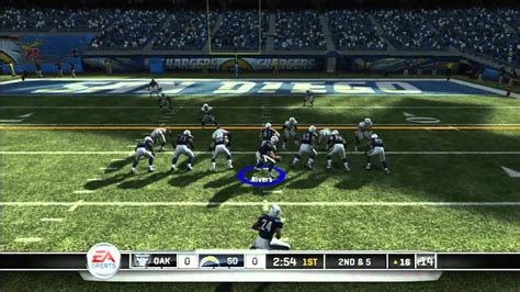 Cgrgameplay Madden Nfl 11 Xbox 360 Chargers Vs Raiders Gameplay