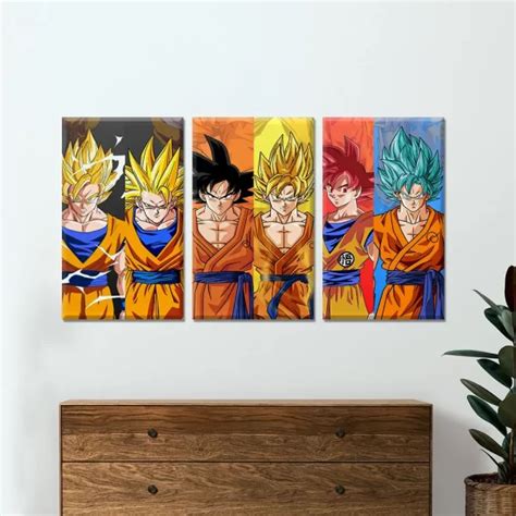 Cuadro Decorativo Dragon Ball Goku Homedeko