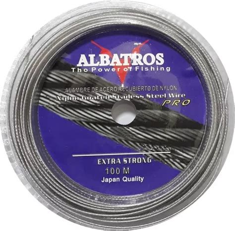 Cable De Acero Lbs X M Leader Lider Pesca Dorado Surubi