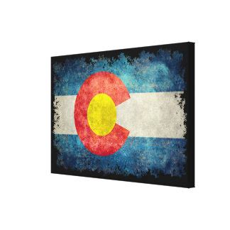 Colorado Flag Art & Framed Artwork | Zazzle