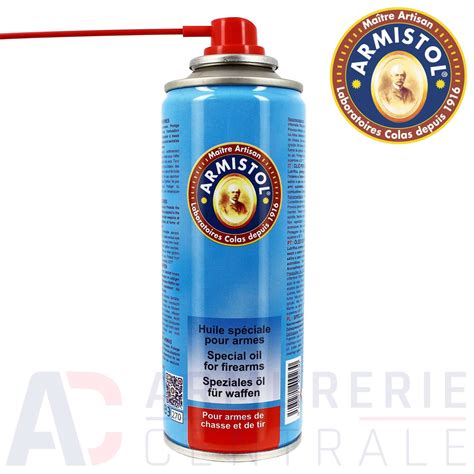 Huile Spéciale Armes Armistol 200ml Armurerie Centrale