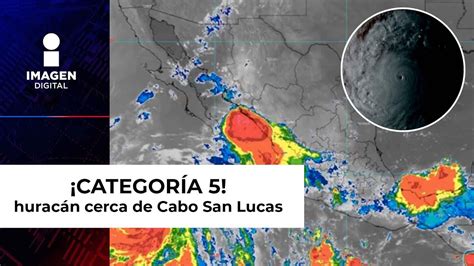 Jova se intensificó a huracán categoría 5 cerca de Cabo San Lucas YouTube