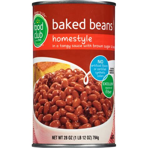 Baked Beans Food Club Brand