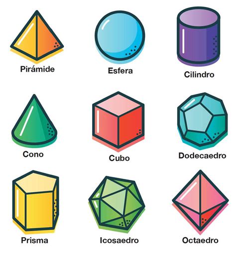 Figuras Geométricas Para Recortar Y Pegar En El Cuaderno Saber y