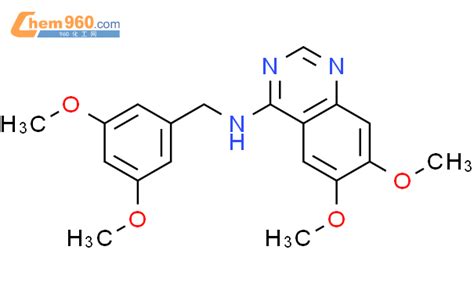 202475 68 1 4 Quinazolinamine N 3 5 Dimethoxyphenyl Methyl 6 7