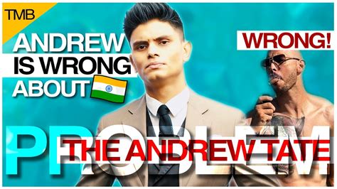 Andrew Tate Is Wrong About India 🇮🇳 And It Is My Problem Mayank Bhattacharya Youtube