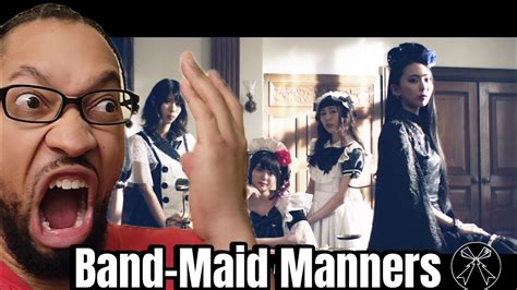 BAND MAID Manners Official Music Video REACTION YouTube