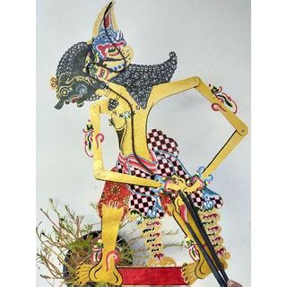 Jual Wayang Kulit Sapi ASLI Brotoseno Kualitas Biasa Ukuran Standar