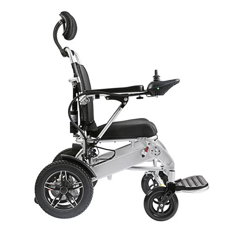 Lithium Aluminum Reclining Tilted Outdoor Equipment Lightweight Power Electric Wheelchair