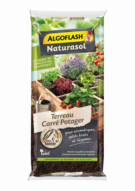 Algoflash Terreau Carré potager 40 L Jardiland