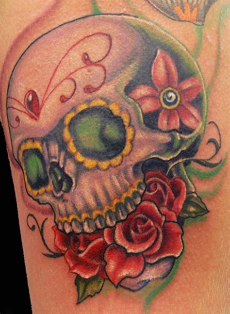 Mesmerizing Mexican Sugar Skull Tattoo Collection