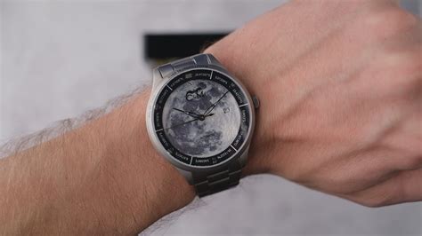 Col Macarthur Lunar The Watch With Moon Meteorite Fragment