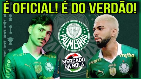 AGORA É OFICIAL É DO VERDÃO ABEL DEU AVAL MAURÍCIO E GABIGOL YouTube