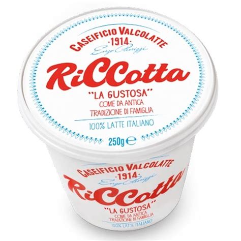 Ricotta Cremosa 250 G Valcolatte