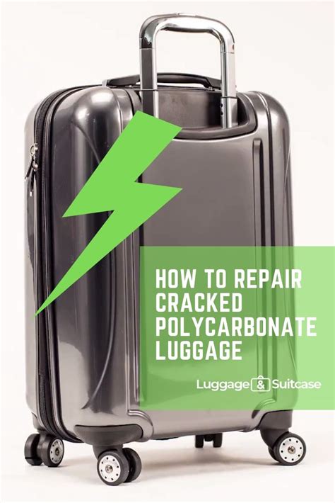 How To Repair Cracked Polycarbonate Luggage | Luggage & Suitcase