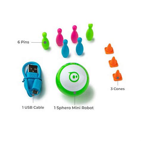 Getuscart Sphero Mini Green App Enabled Programmable Robot Ball Stem Educational Toy For