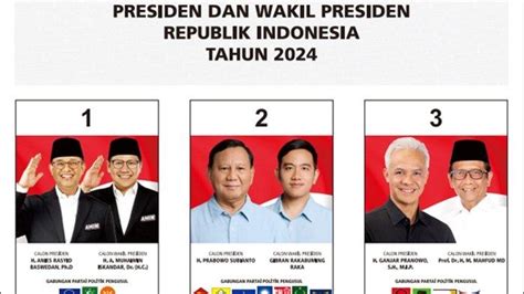 Real Count Pilpres Hingga Hari Ini Anies Dan Ganjar Selisih