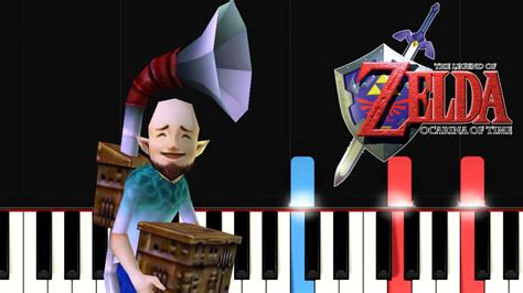 Song Of Storms The Legend Of Zelda Ocarina Of Time Piano Tutorial