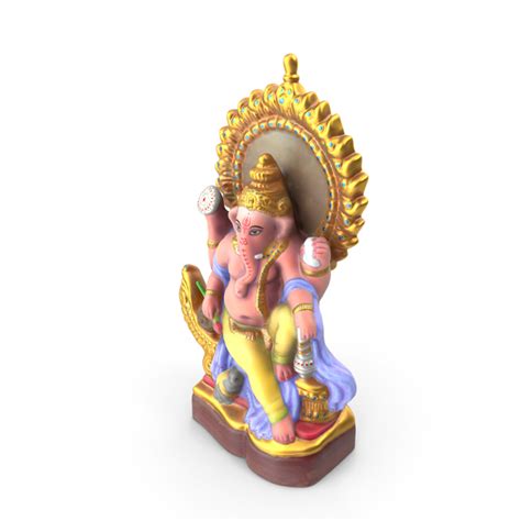 Ganesha Сolored Statue 3D Object 2297688645 | Shutterstock