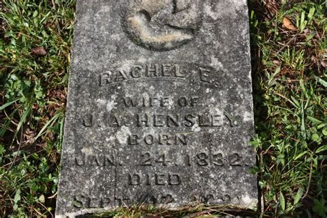 Rachel Elmira Wilson Hensley Find A Grave Memorial