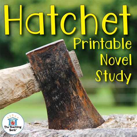 Hatchet Novel Study Guide Grades 5 To 6 Print Book Lesson